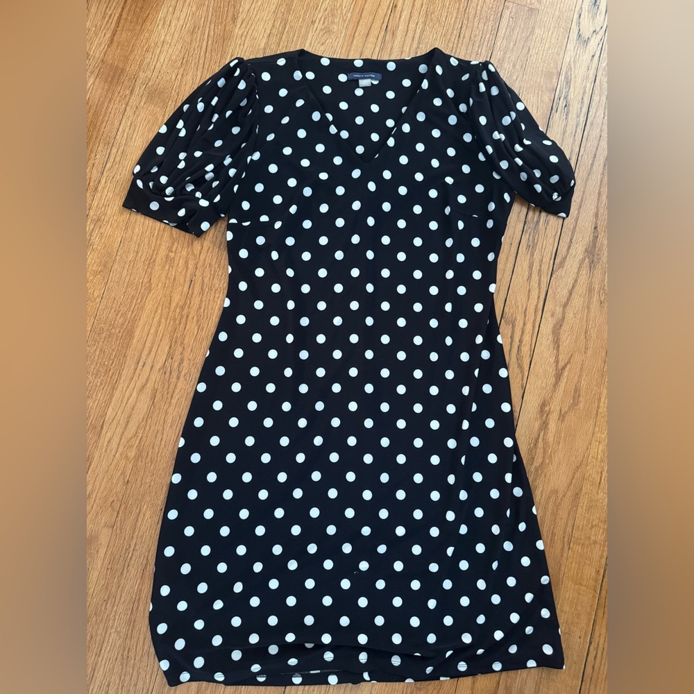 Tommy Hilfiger Black and White Polka Dot Dress
